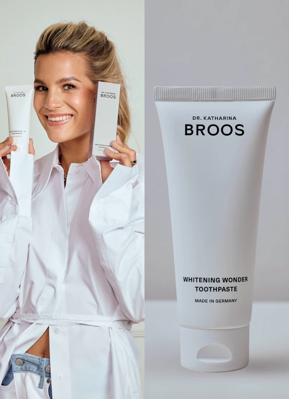 Bestelle die Zahnpasta